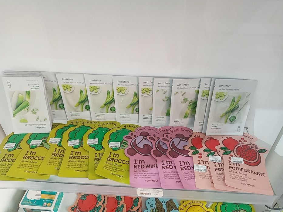 Тканевые маски  Innisfree