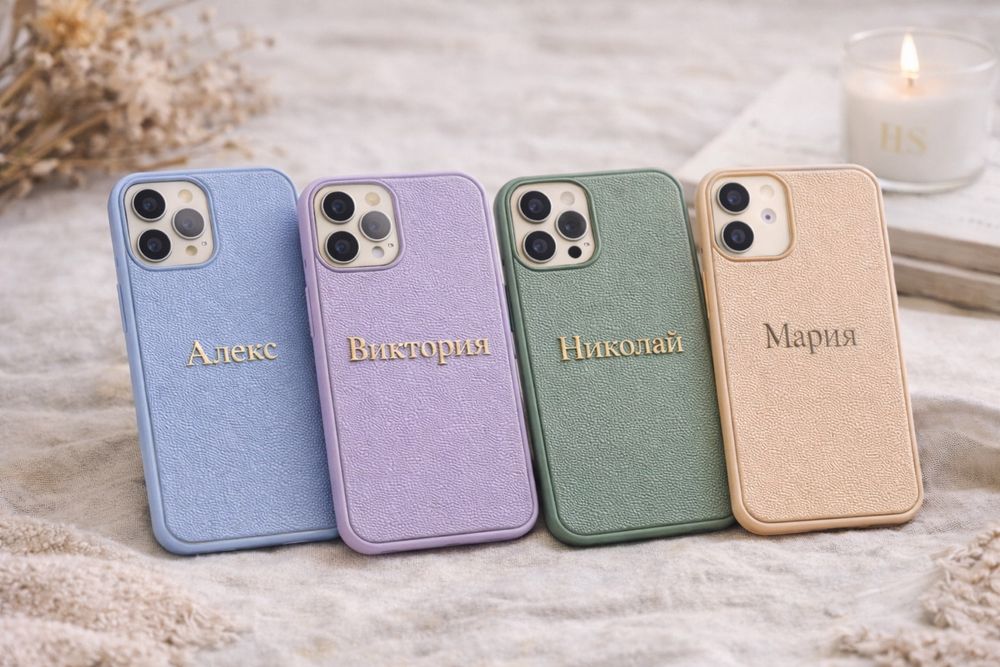 Луксозни персонализирани кейсове с вашето име или инициали