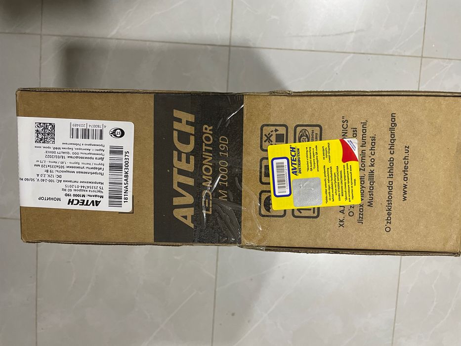 Новый монитор AVTECH M1000 19D 19" VGA