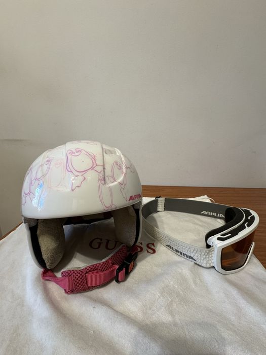 Casca schi marime 51-55 +ochelari schi marime