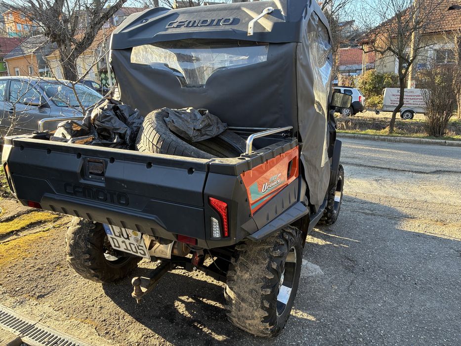 utv atv cf moto  4x4- schimb cu spring