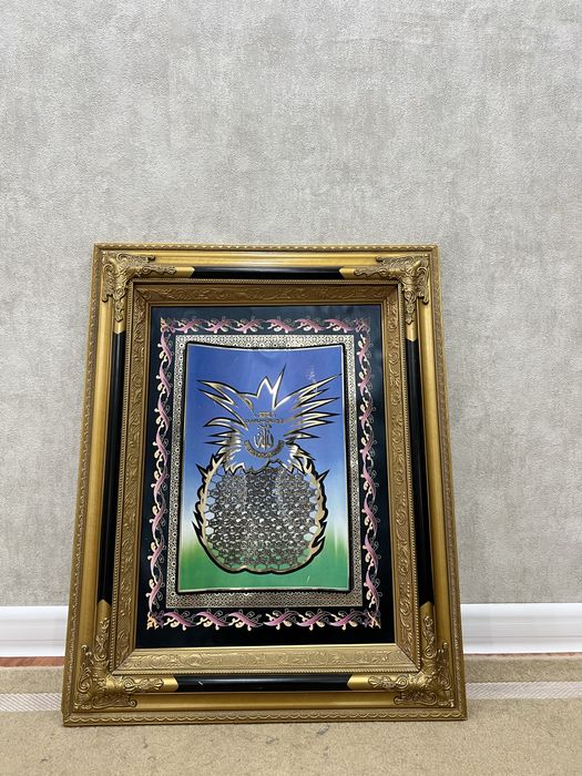 Картинка с 99 имён Аллаха