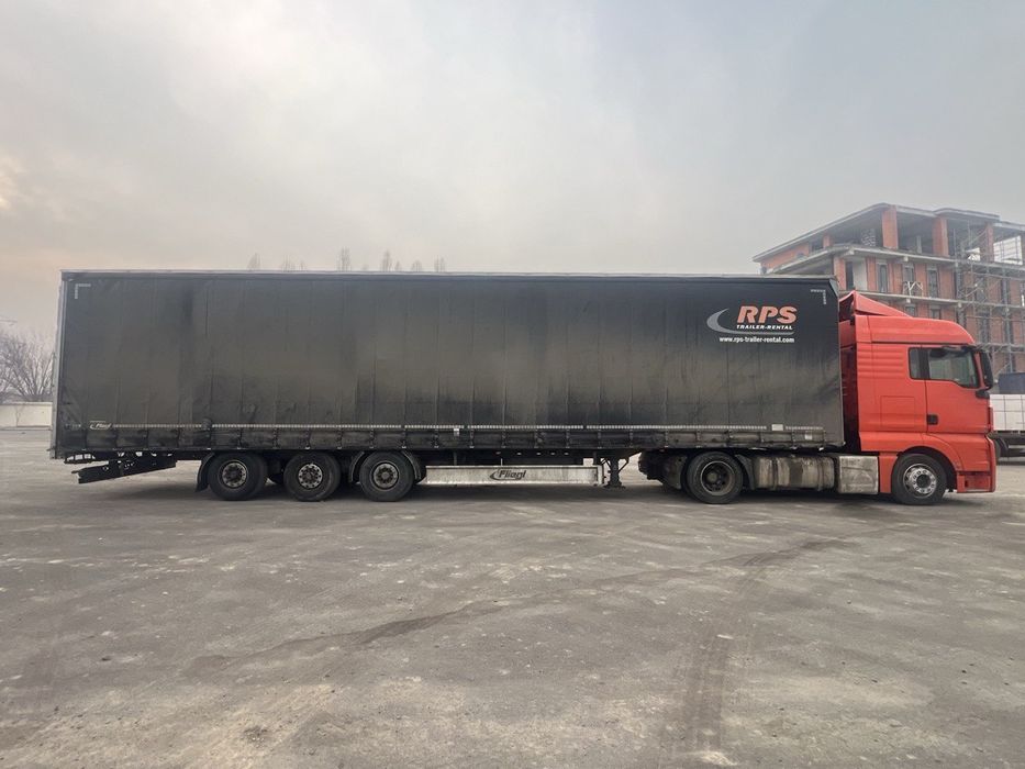 MAN TGX 18.440 EURO 6 + FLIEGL прицеп Сотилади