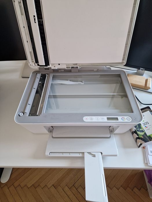 Imprimanta multifunctional HP color A4 - 4120e + cartus alb-negru si c