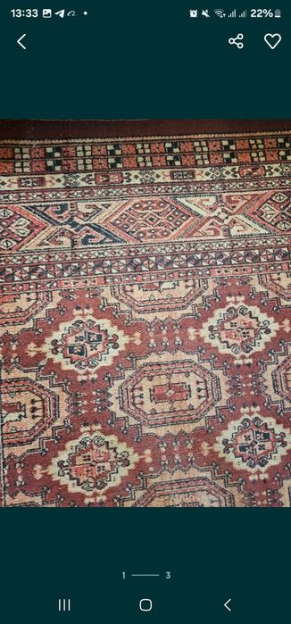Продаётся антикварный ковёр 3×4