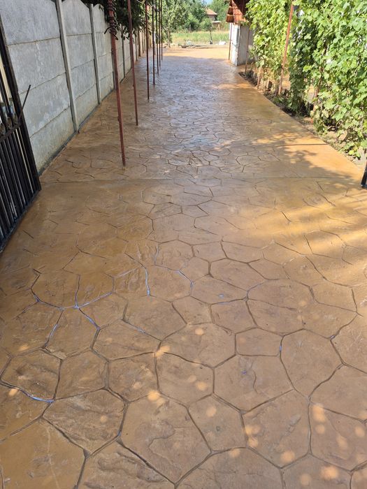 Beton amprentat Oltenia. Pret/m2