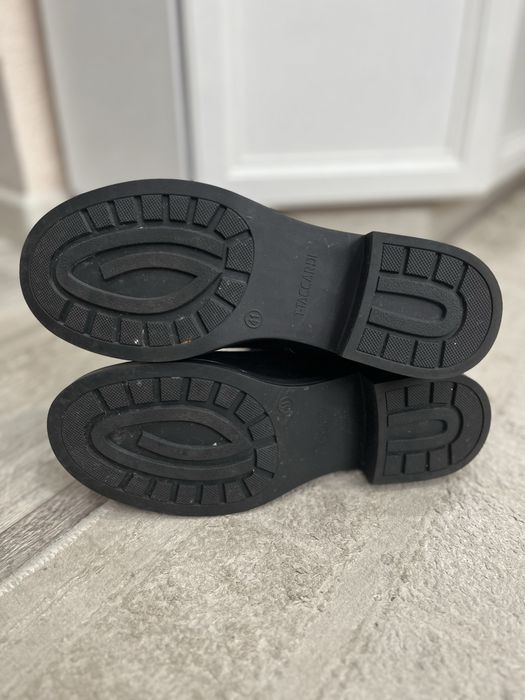 Полусапожки замшевые