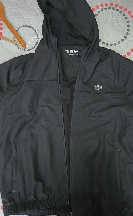 Lacoste Анцуг Черен Regular Fit