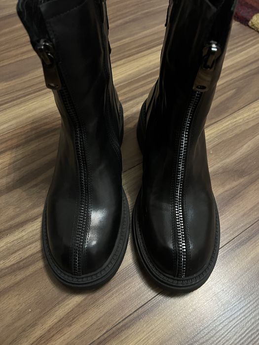 Ghete Grixx piele naturala 39