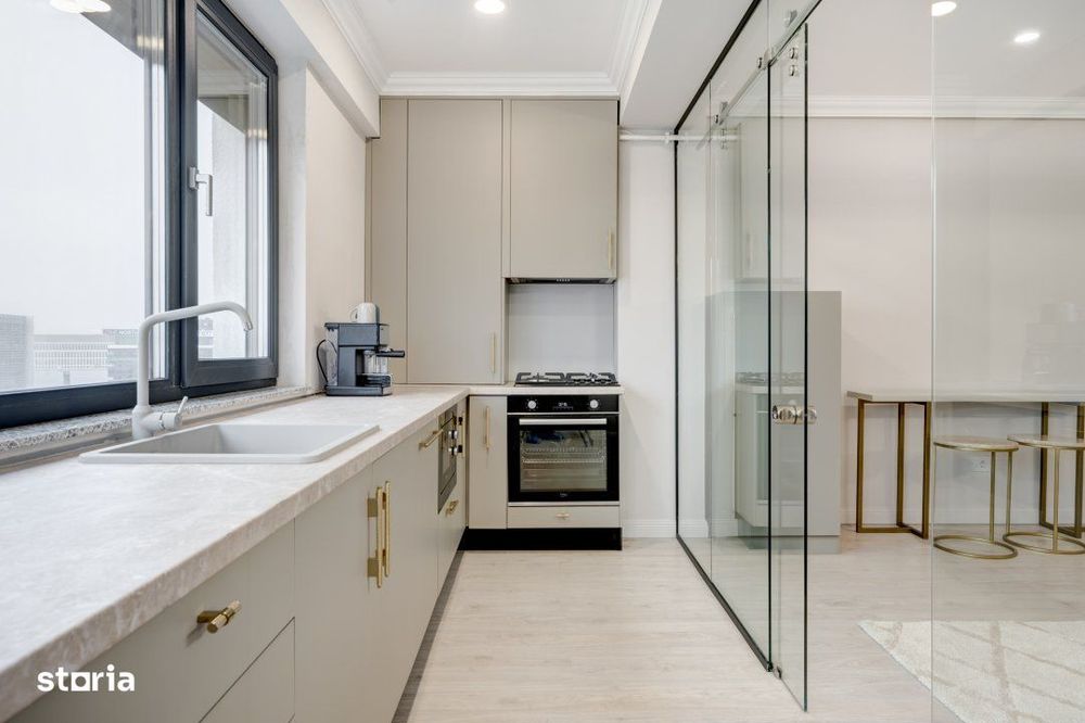 Apartament elegant de 2 camere, 82mp utili, loc de parcare si boxa!
