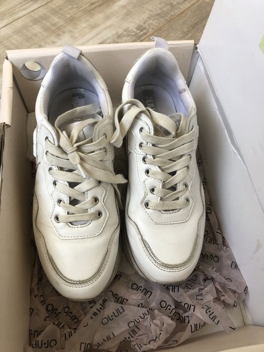 Дамски бели маратонки Liu Jo