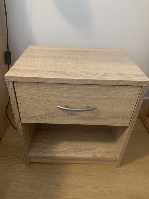 Noptiere culoare stejar Sonoma