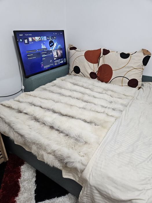 Covertură blană naturală