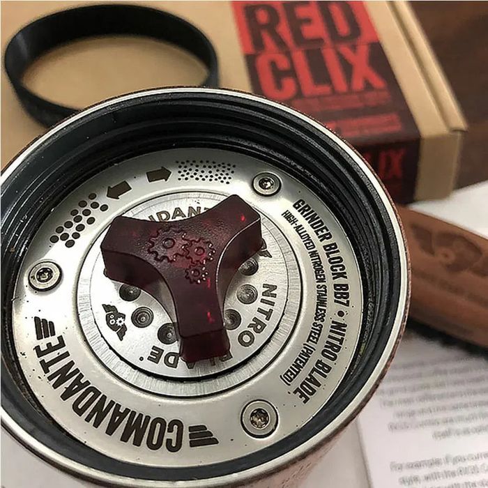 Набор для регулировки заусенок COMANDANTE RX35 RED CLIX