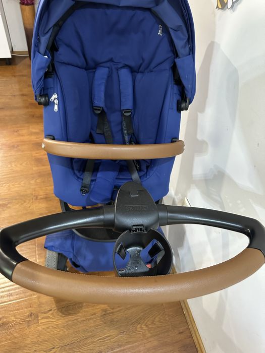 Stokke Xplory X + кош за новородено