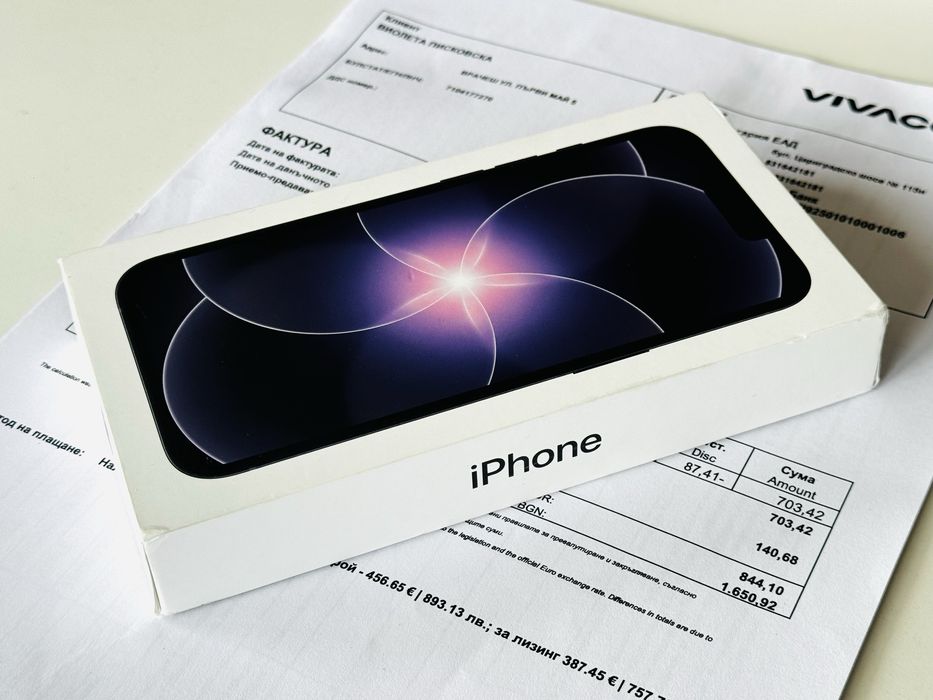 НОВ! Iphone 17e 512GB Black Гаранция 2 години