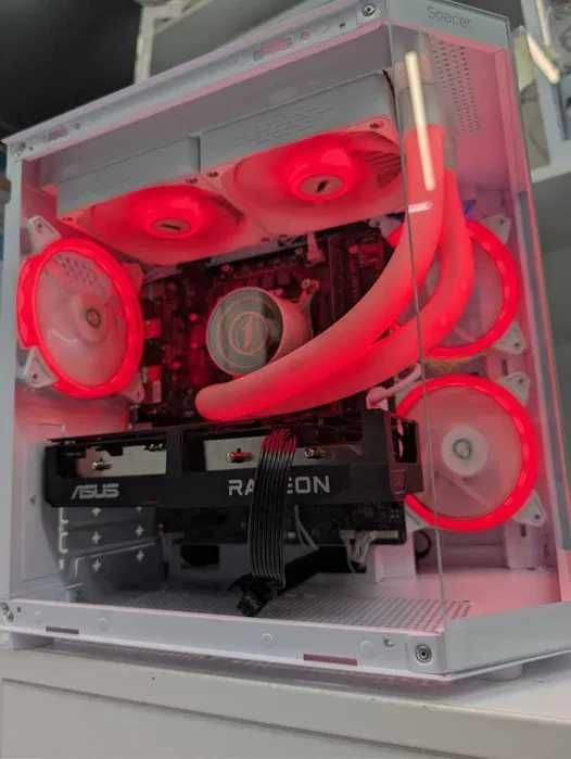 PC Ryzen 5 9600X/RX 6600/32GB DDR5 /240 AIO/Sursa 650W /Garantie/TVA!