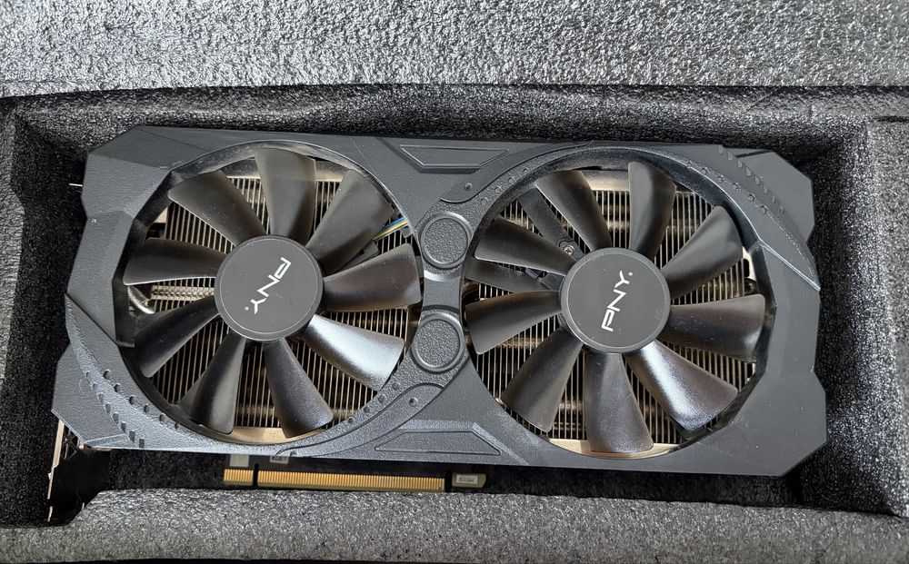 Видео карта PNY GeForce RTX 3070 8GB UPRISING Dual Fan