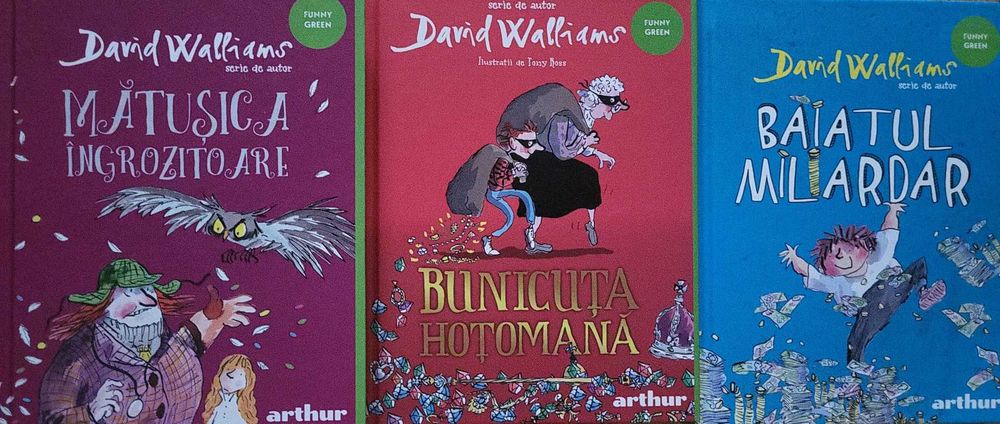David Walliams - Matusica ingrozitoare - Bunicuta hotomana - Baiatul miliardar