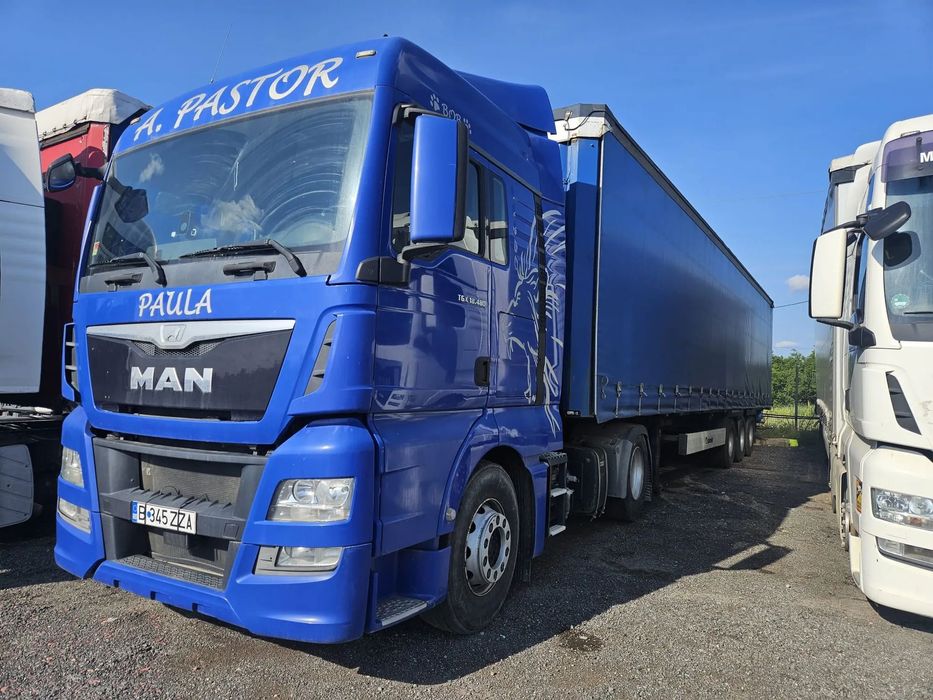 MAN TGX CEL MAI OBISNUIT AnsambluStandard MAN TGX 480 2015 remorca Krone 2015