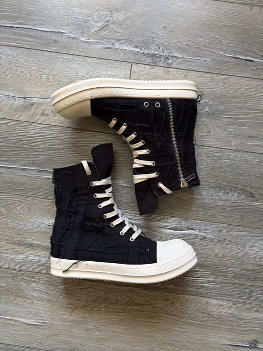Rick owens slashed