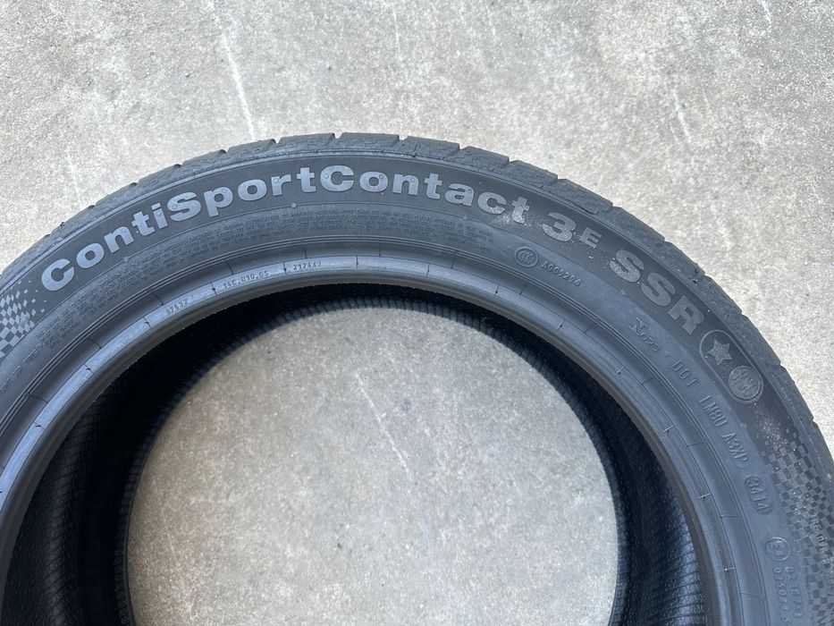 Нова гума летна гуми 245/45/18” Continental ContiSportContact 3E SSR,RFT