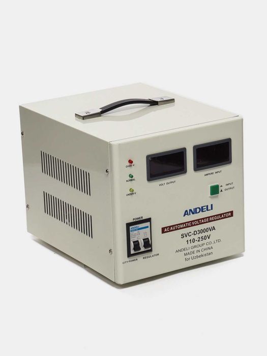 Стабилизатор напряжения Andeli SVC-D3000 (сервомотор)