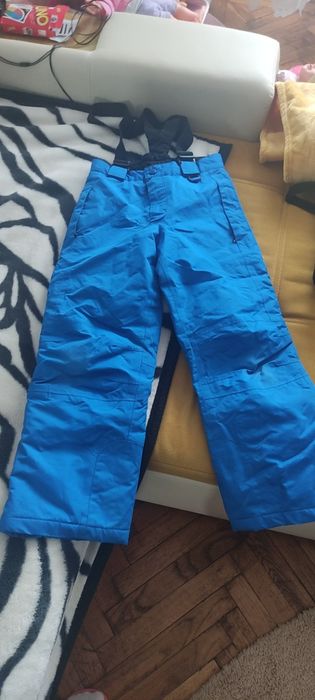 Pantaloni fas albastru