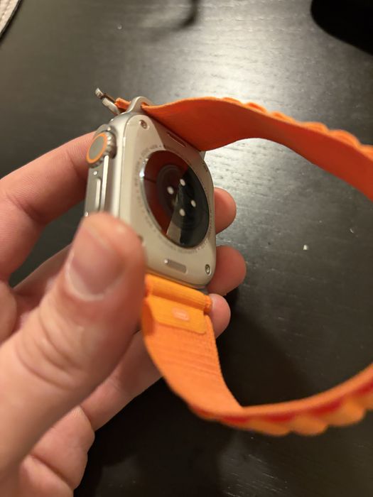 Apple Warch Ultra vand/schimb