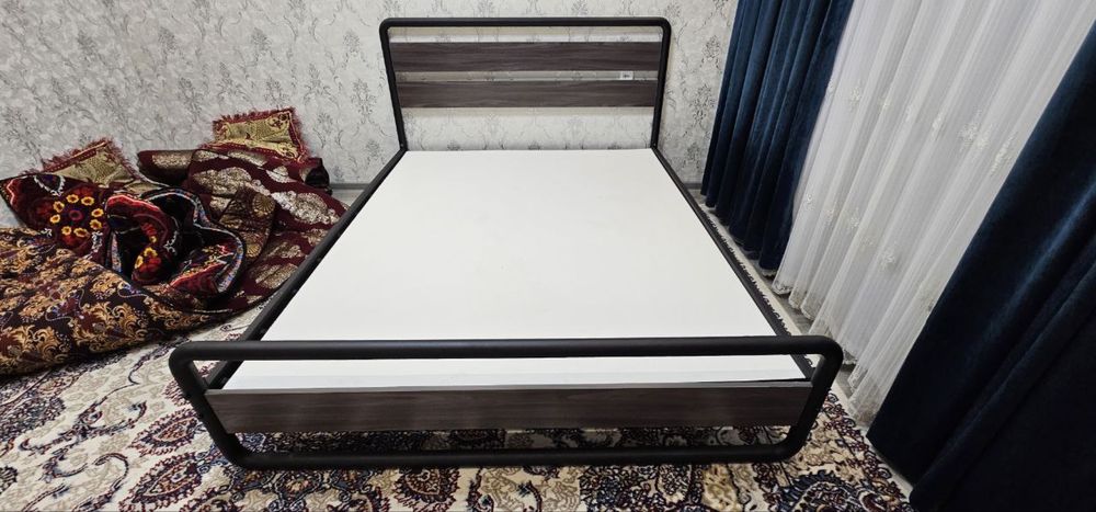 Кровать металлический / кровать / железный кровать лофт temir krovat