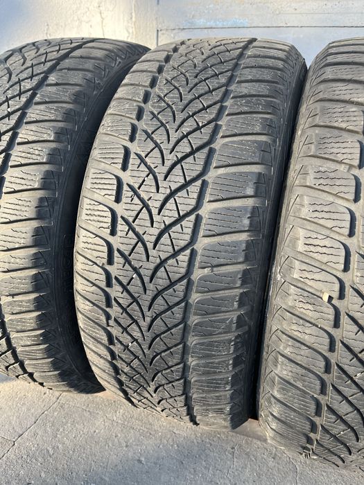 4 бр. зимни гуми 225/50/17 ESA+Tecar 6-6,5 mm DOT 2414