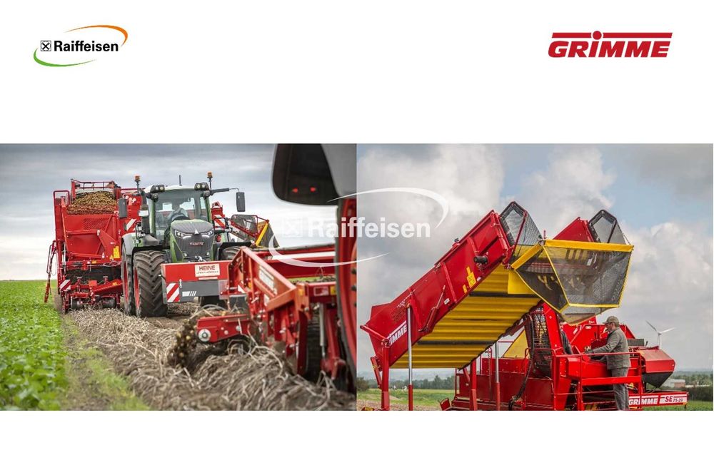 Компактный бункерный комбайн GRIMME SE 75-20 (Made in Germany)