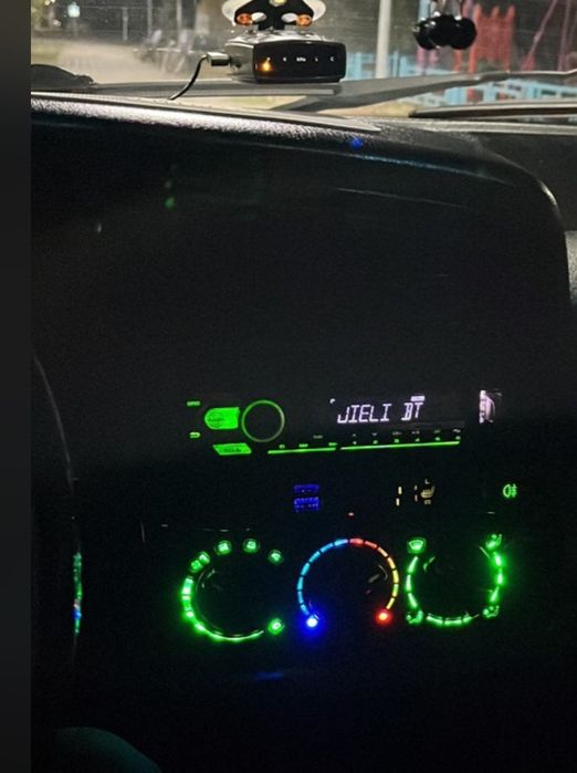 Подсветка печки пассат/голф