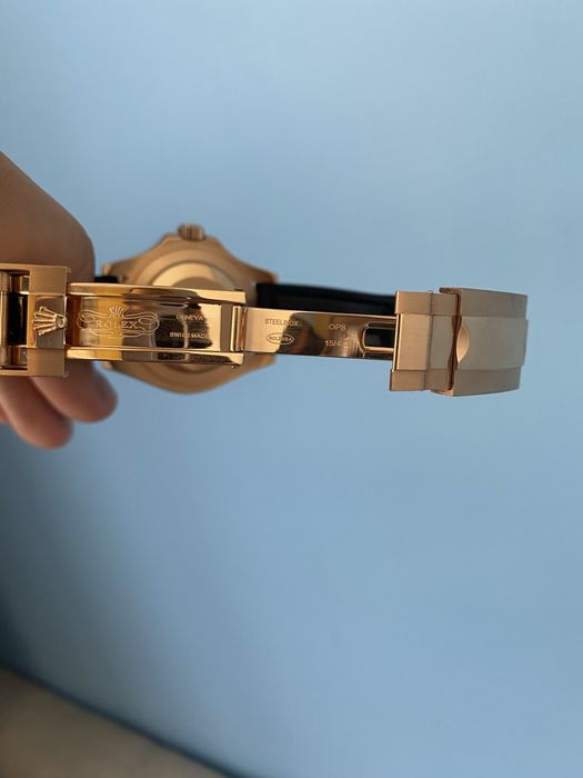 Мъжки часовник Rolex Yacht-Master 18K Everose 126655 с автоматичен