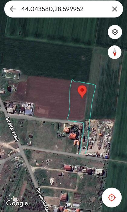 Proprietar, vând teren în Techirghiol, 635 mp, zonă cu potențial