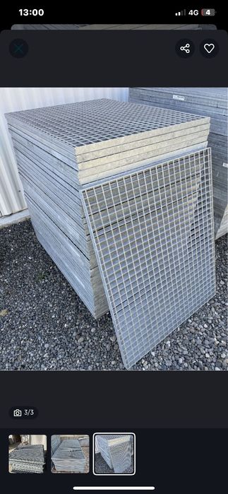Gretare zincate 118x119