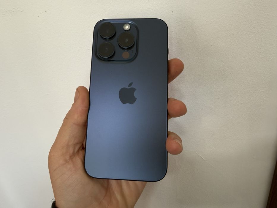 Iphone 15 Pro, 256GB, Blue Titanium