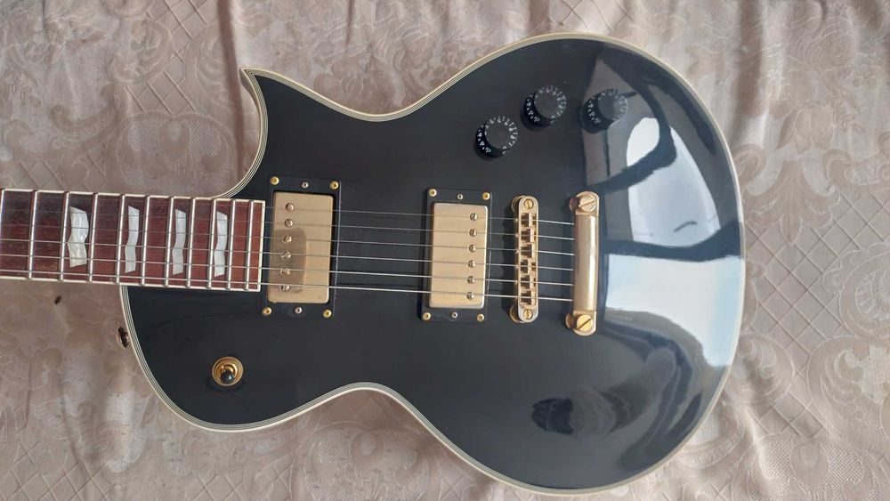 Китара LTD EC-256 с твърд куфар за китара Harley Benton Flight Case