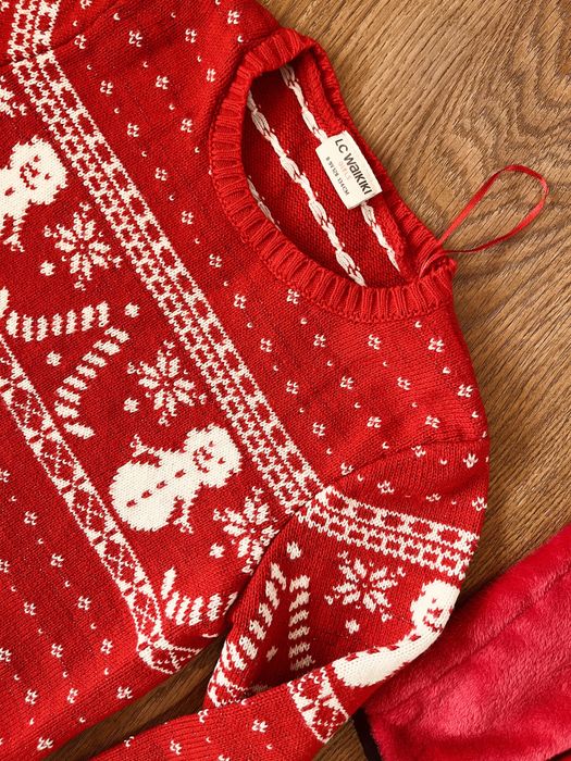 LC Waikiki - Коледно пуловерче и поларче