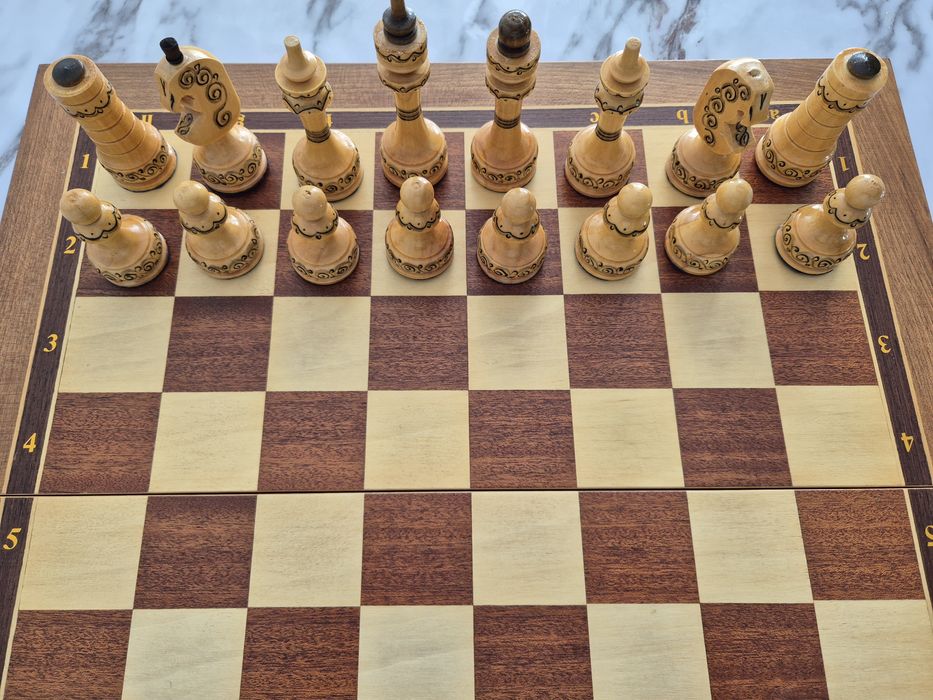 Шахматы и нарды, два в одном.