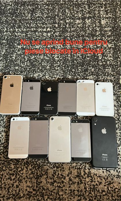 Lot iphone  Colectie 3G,4,5,6,SE+ipod  pentru colectionari sau piese