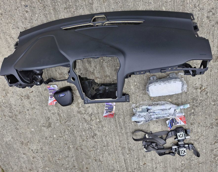 FORD Mondeo MK5 - plansa de bord - kit airbag volan pasager genunchi