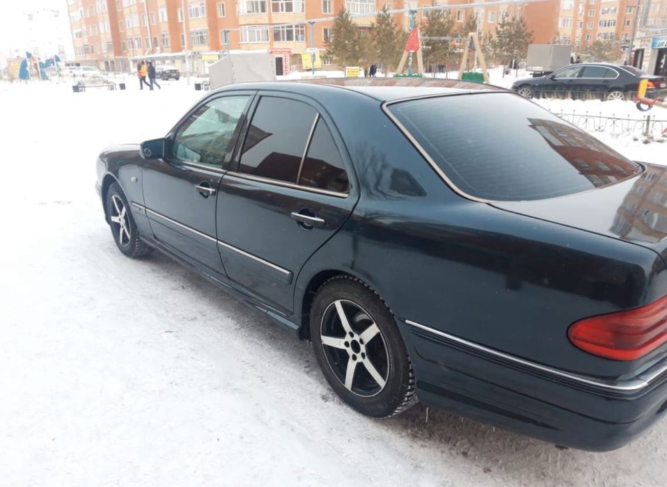 Передний бампер на мерседес w210 е55 amg