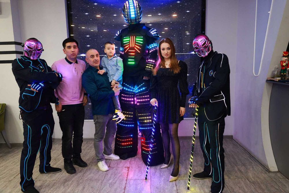 Профессиональное световое шоу для мероприятий в Ташкенте