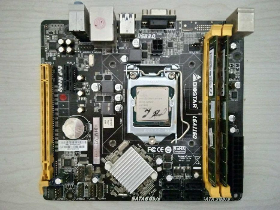 Комплект Biostar H81 + Core i5-4570 + DDR3 8gb