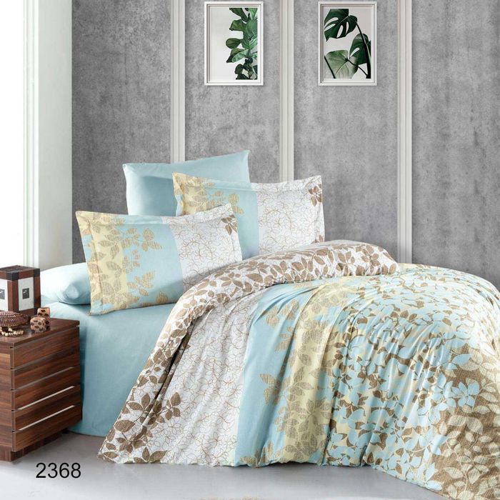 Спално бельо ранфорс 100% памук,голяма спалня,единично, пет части