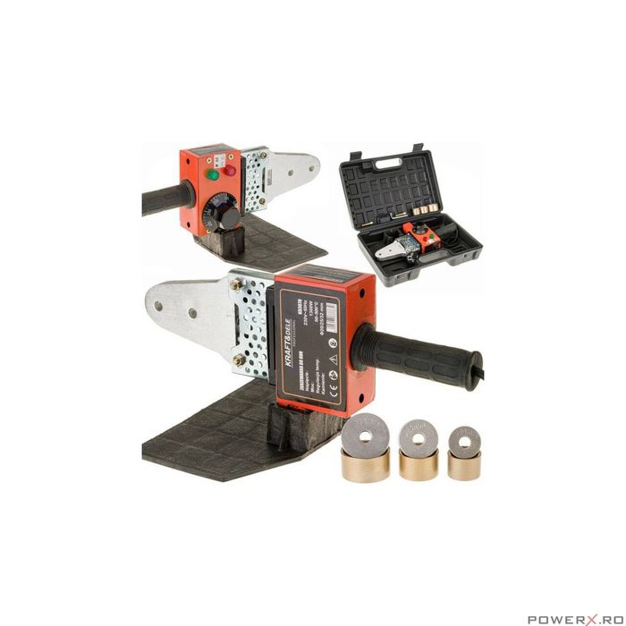 Pita sudat tevi termoplastice, PPR, 1300w 3 capete, Kraft