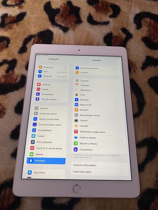 iPad air 2 fara icloud