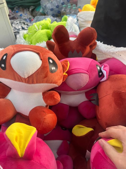 Kran aparat uchun Yumshoq Stich o’yinchoqlar