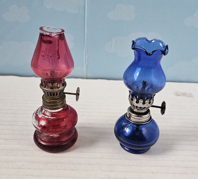 Lot lămpi de petrol vintage